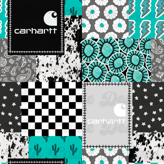 Turquoise Lover Patchwork