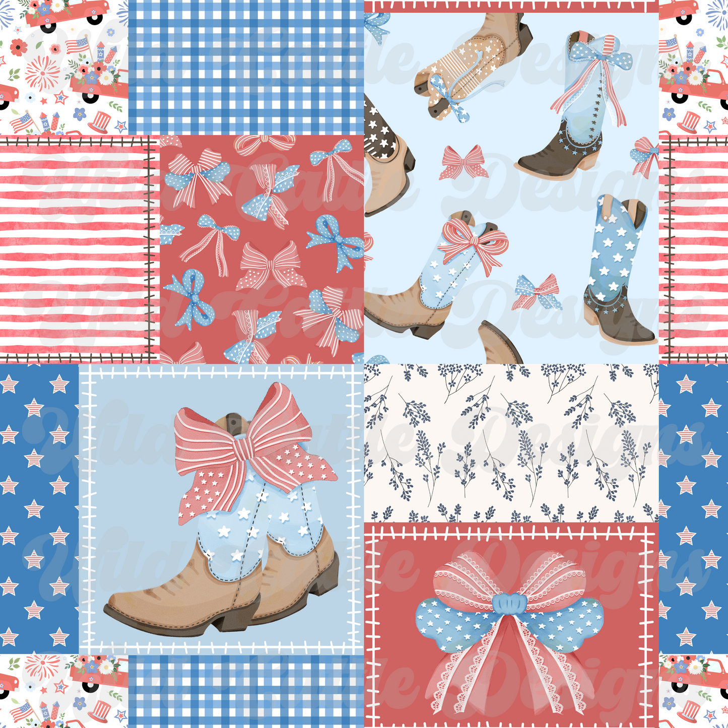 American Honey Patchwork