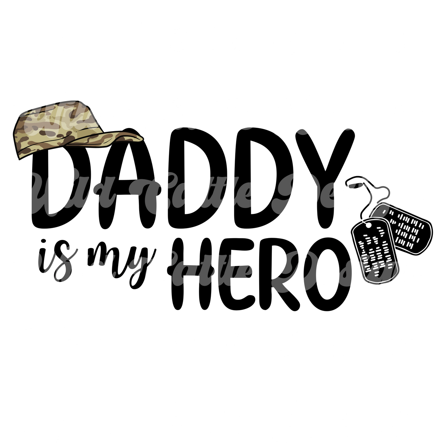 Army Daddy PNG