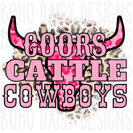 Coors Cattle Cowboys PNG