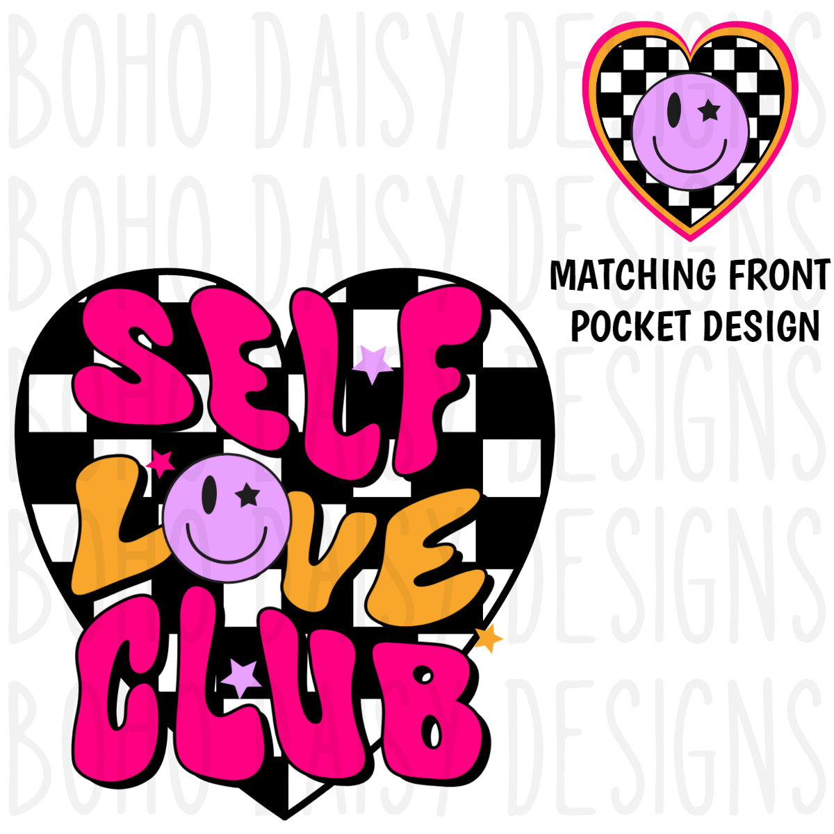 Self Love Club PNG Bundle