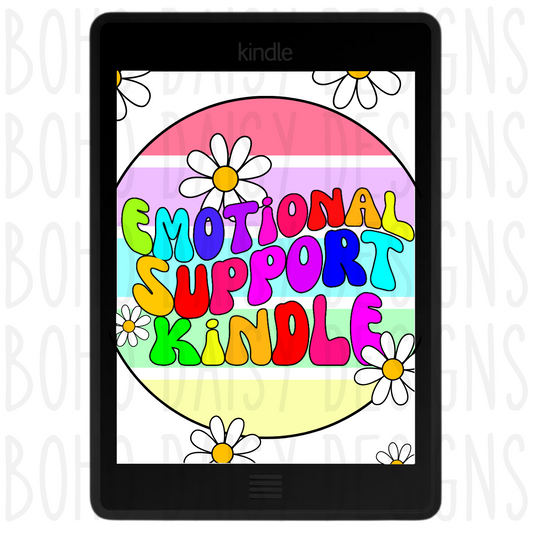 Emotinal Support Kindle PNG