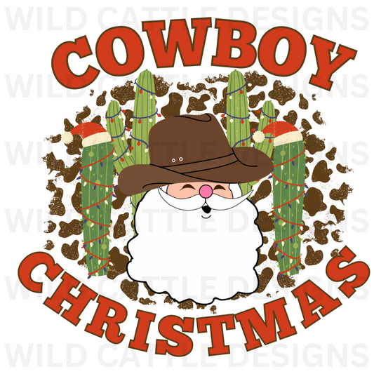 Cowboy Christmas PNG