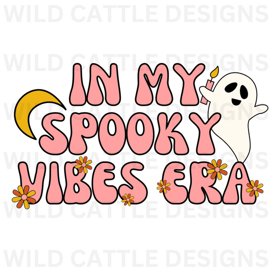 Spooky Vibes Era PNG