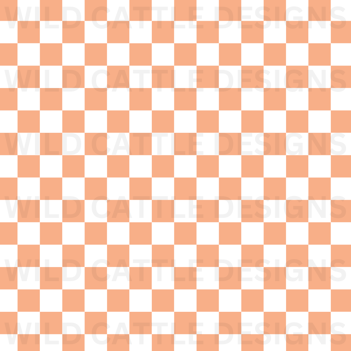 Dreamsicle Checker Seamless