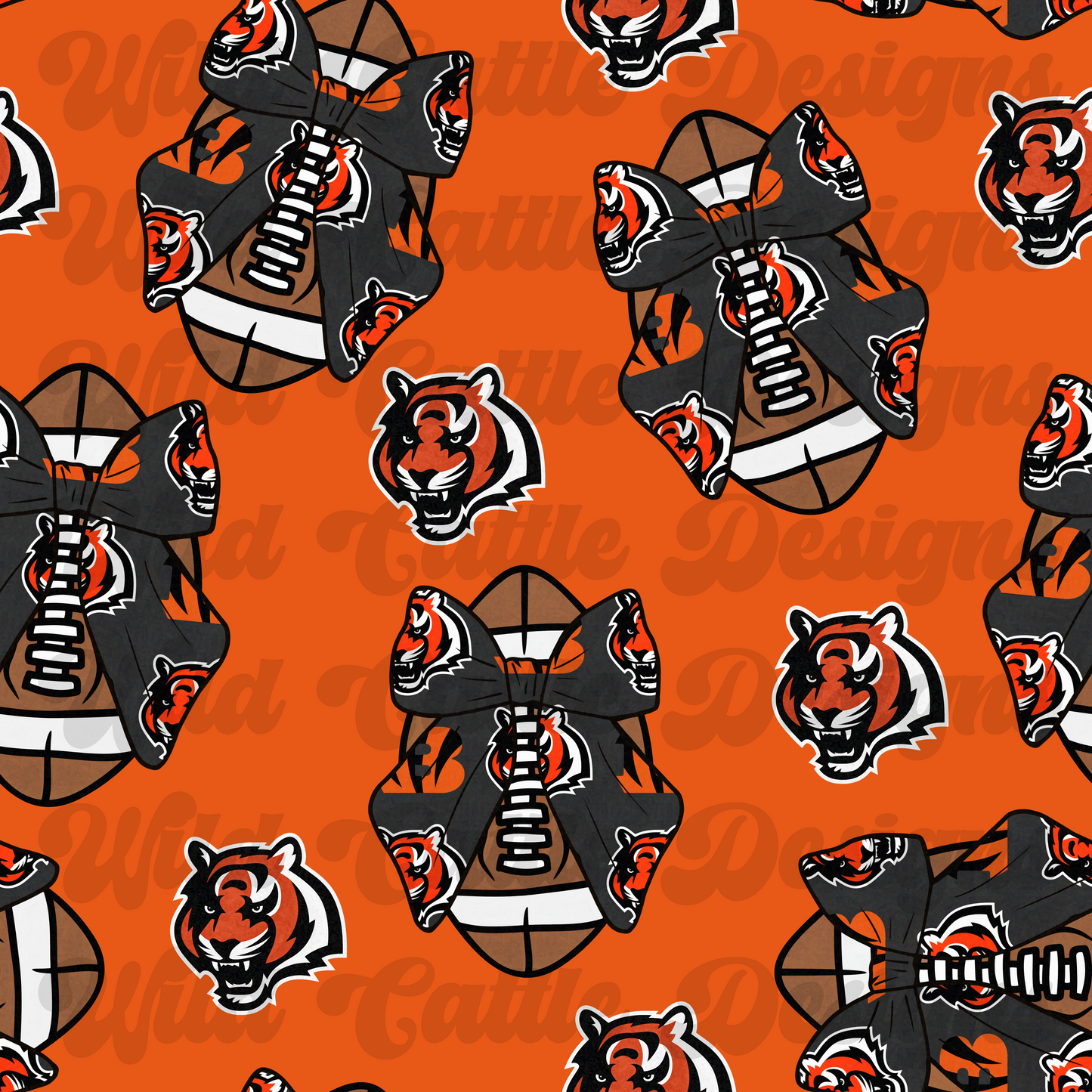 Bengals football seamless