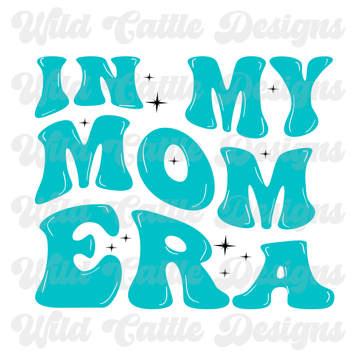 Blue Mom Era PNG