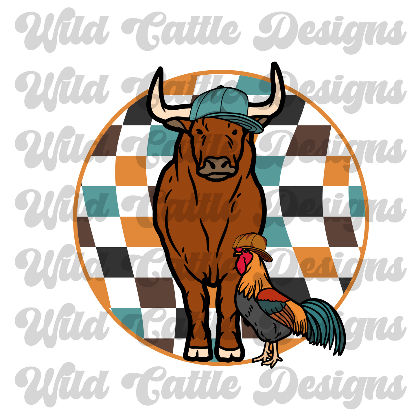 Bulls and Chickens PNG