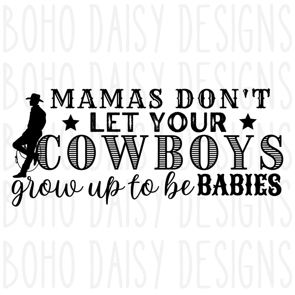 Cowboy Babies PNG