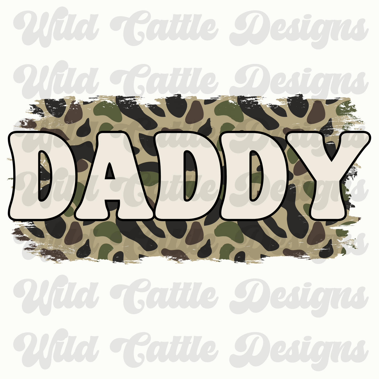 Camo daddy png