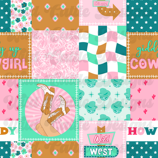 Giddy Up Cowgirl Patchwork