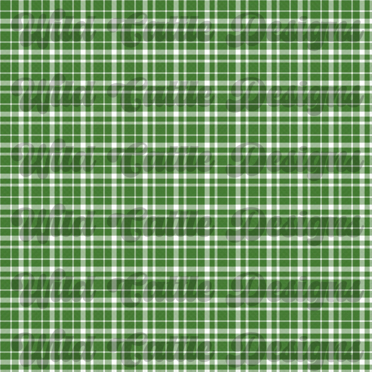 Green Plaid Seamless