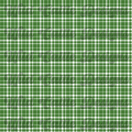 Green Plaid Seamless