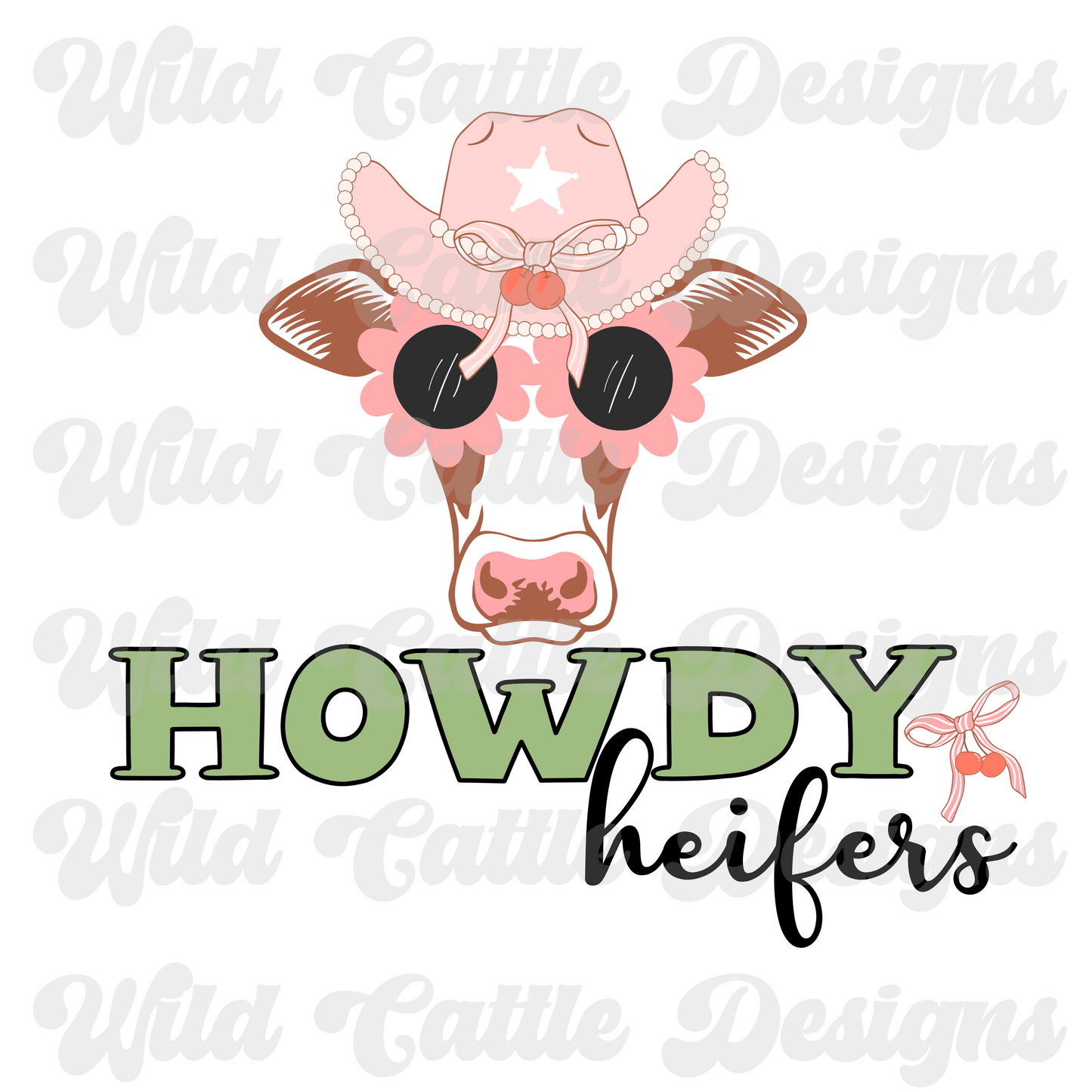 Howdy Heifers PNG