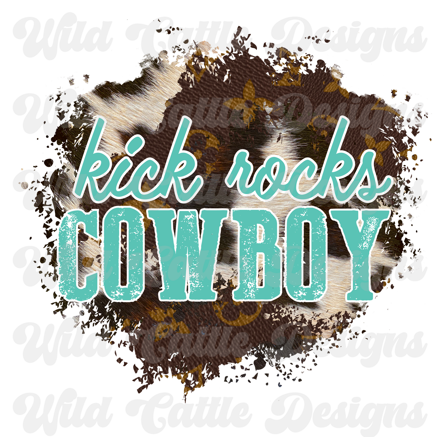 Kick Rocks Cowboy PNG