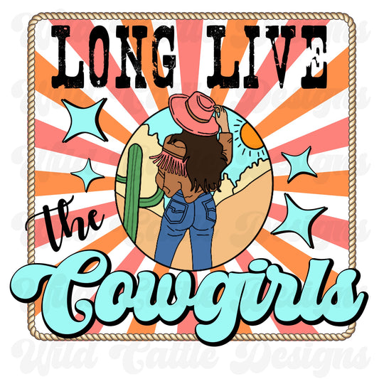 Long Live The Cowgirls PNG