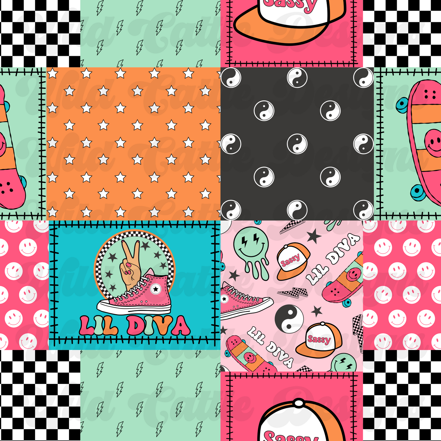 Lil Diva Patchwork