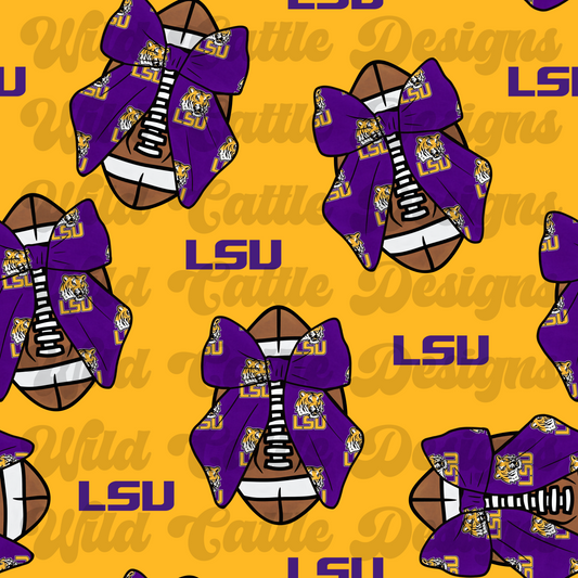 LSU football seamless