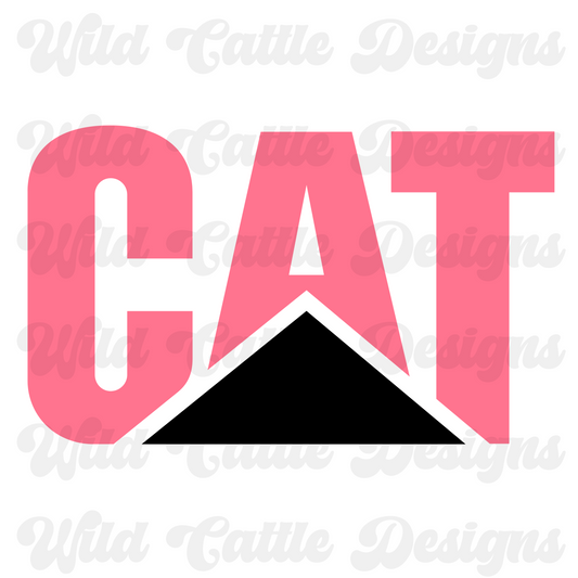 Pink Cat PNG