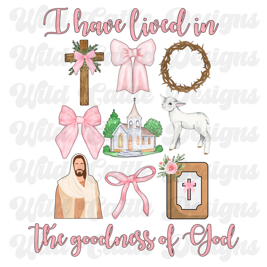 pink goodness of god png