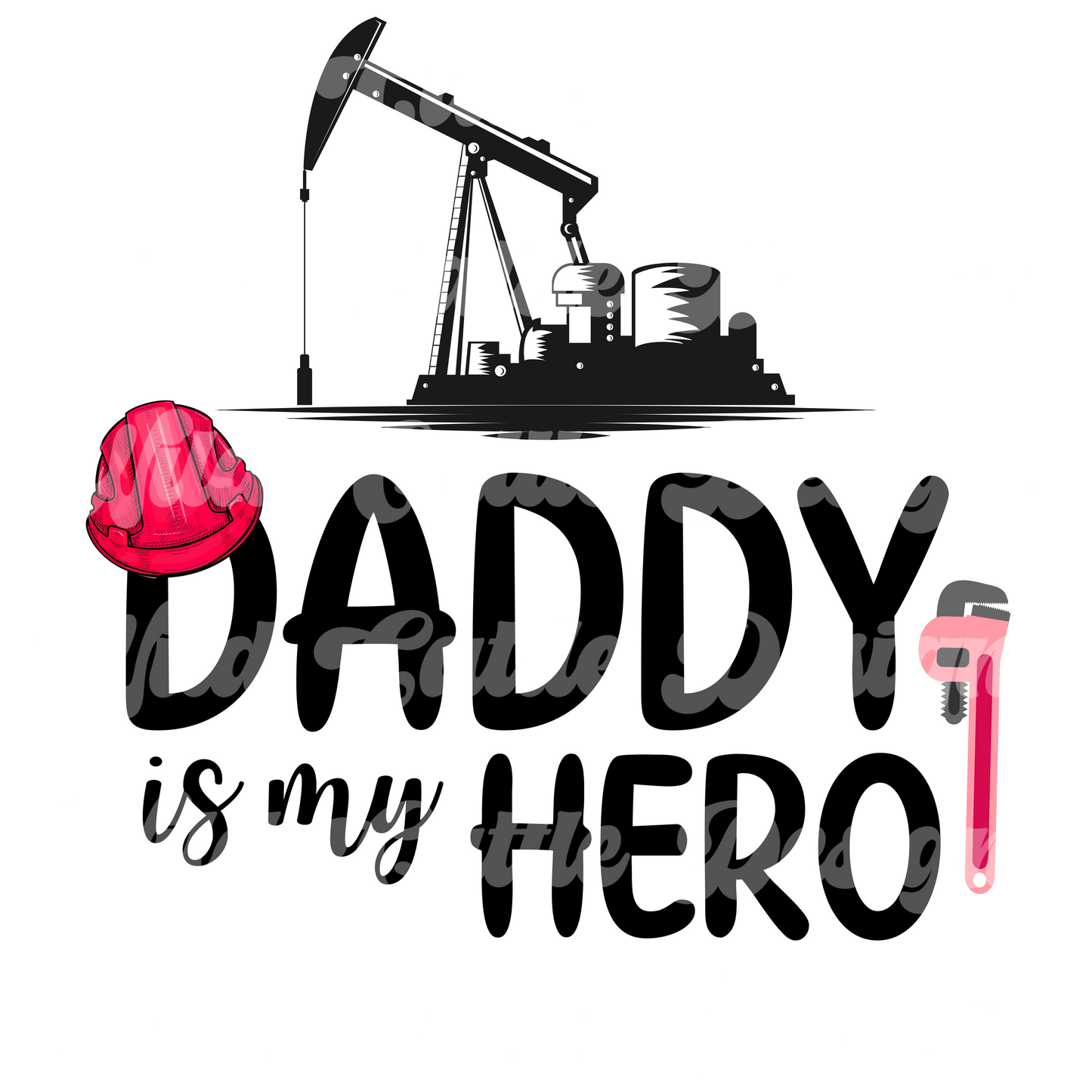 Pink Oilfield Daddy PNG
