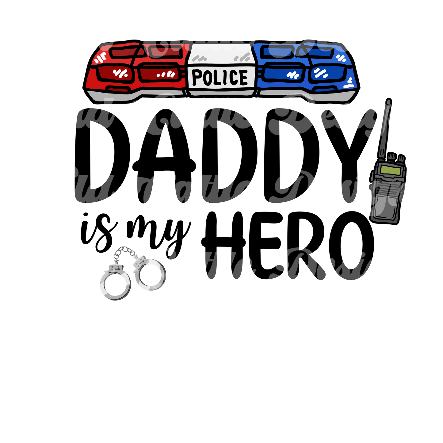 Police Daddy PNG