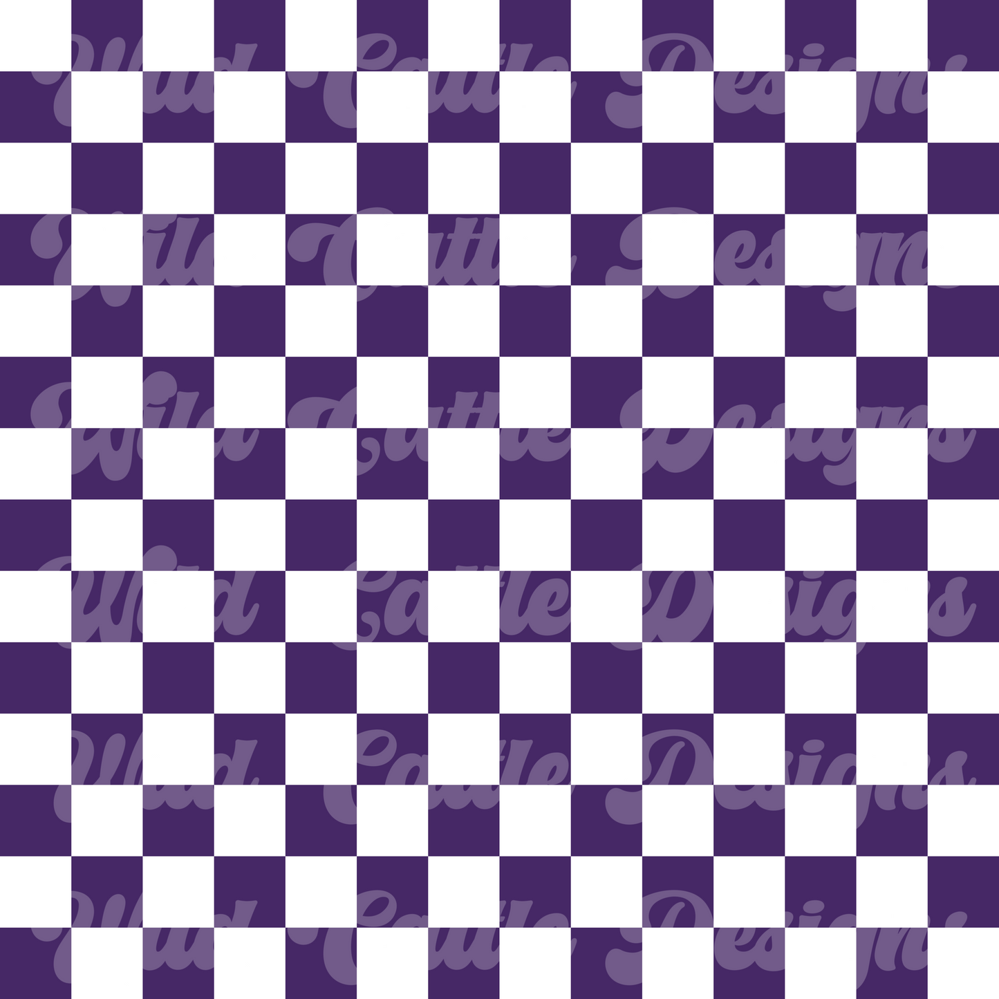 Purple Checkers Seamless