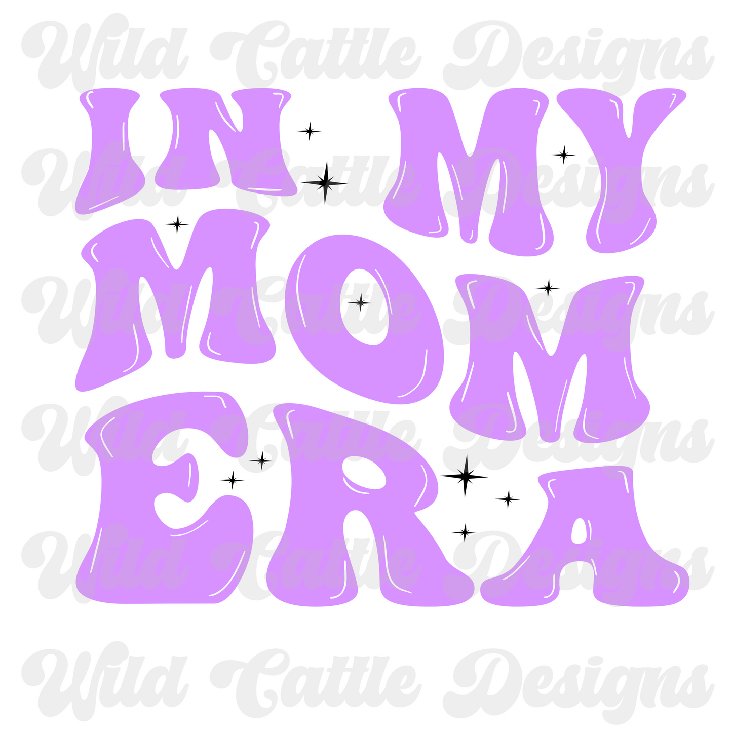 Purple Mom Era PNG