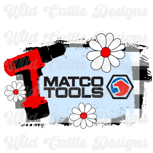 Red Blue Tools Girly PNG