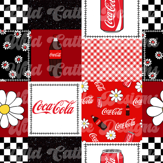 Red Cola Girly Patchwork