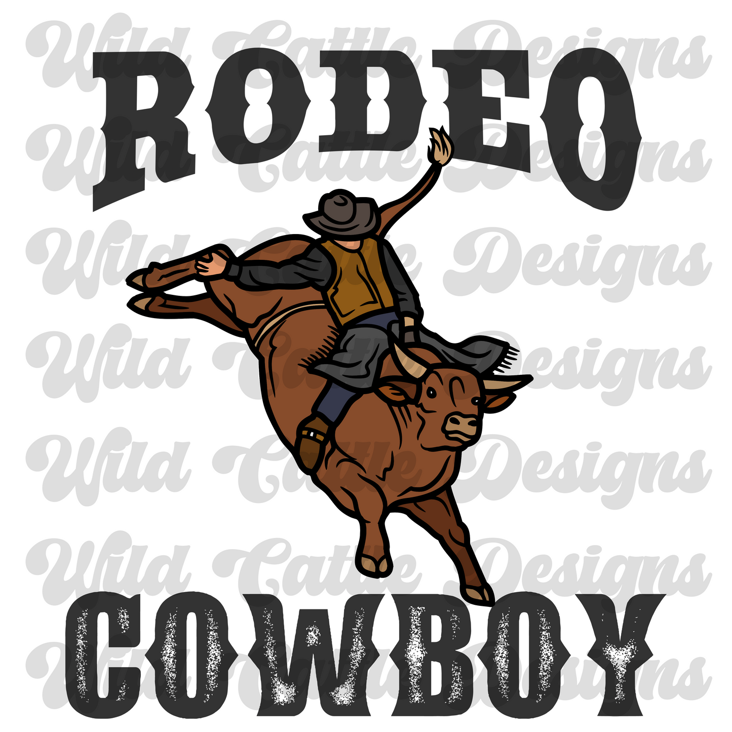 Rodeo Cowboy PNG