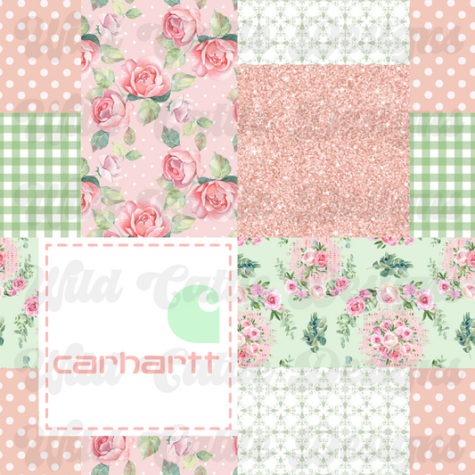 Shabby Chic Pastel Patchwork