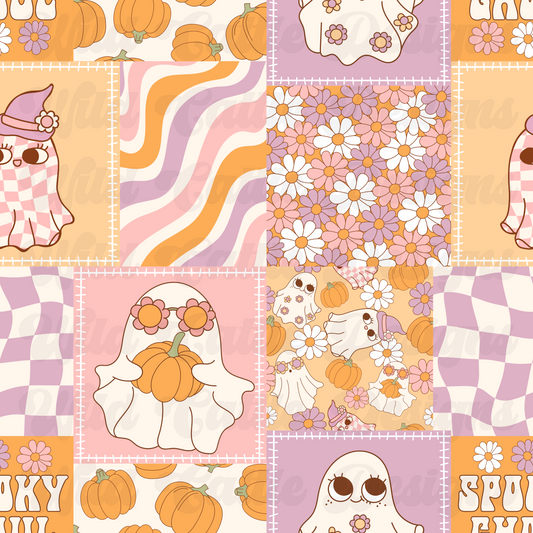 Spooky Ghoul Patchwork