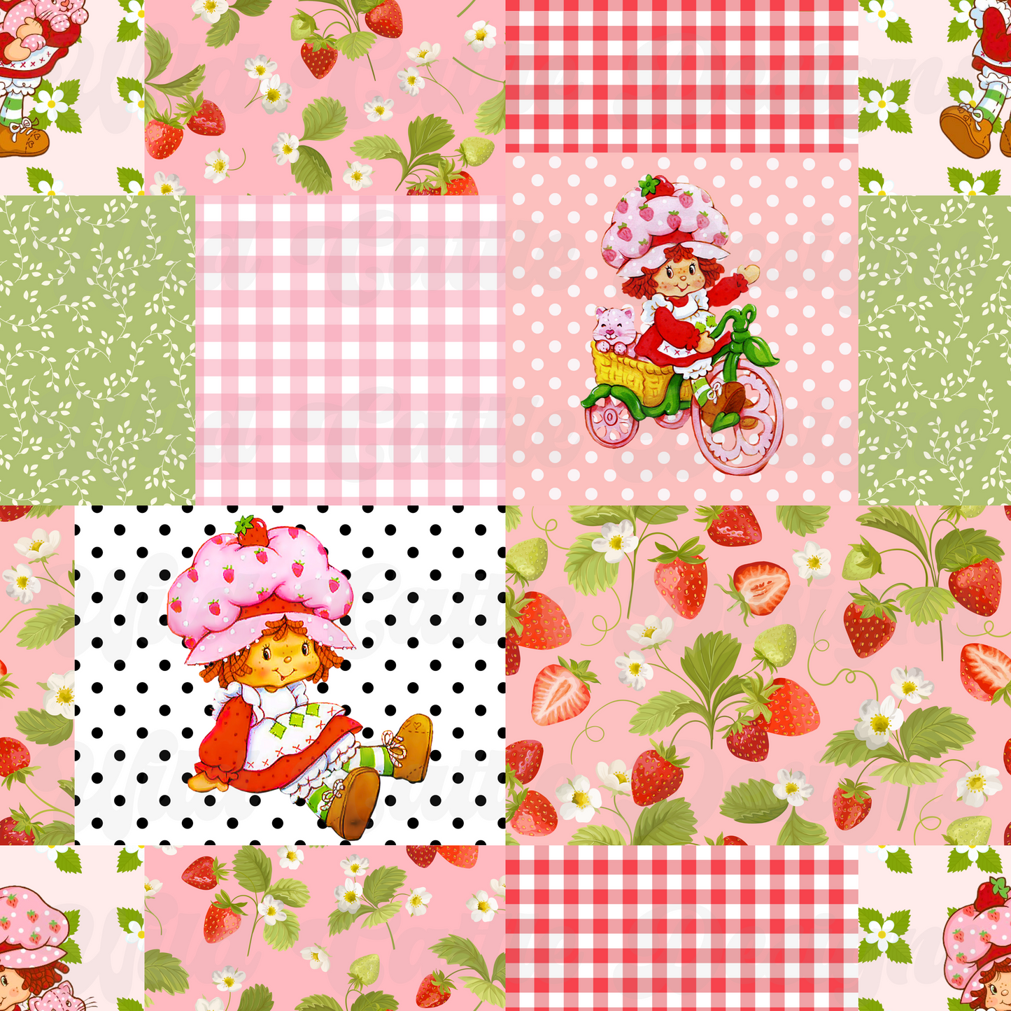 Strawberry Patchwork