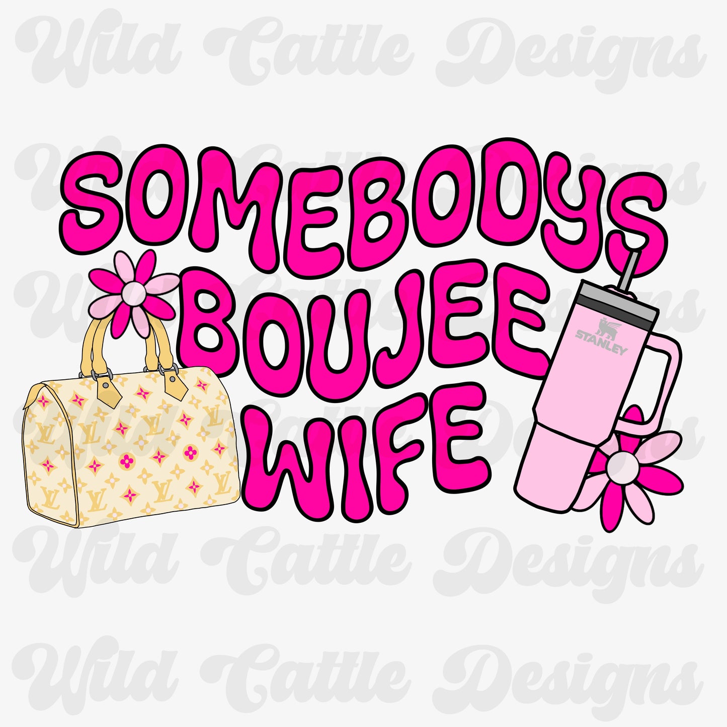 Boujee Wife PNG