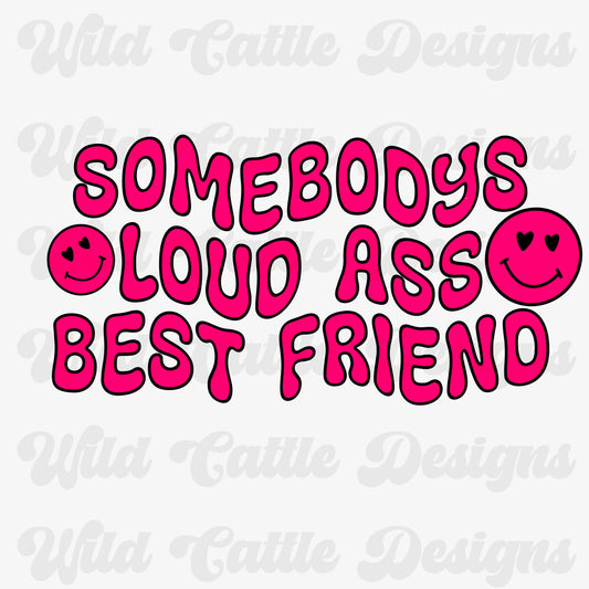 Loud Best Friend PNG