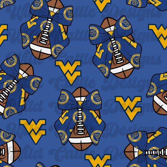 WV football seamless