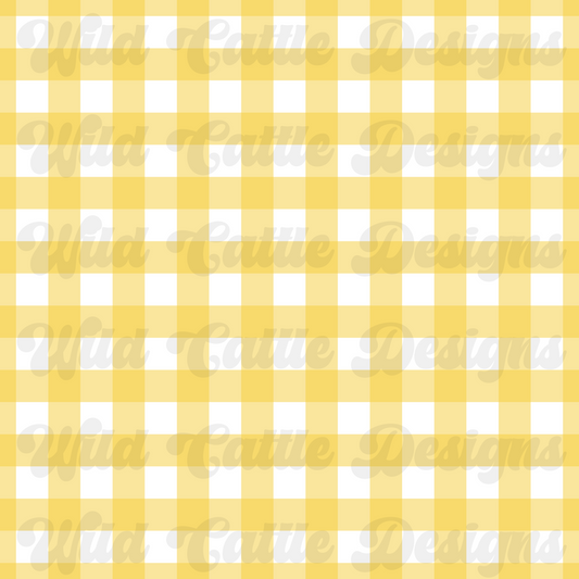 Yellow Plaid Seamless