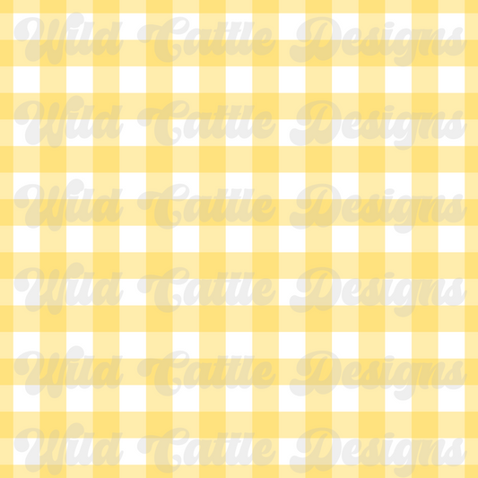 Lemon Plaid Seamless