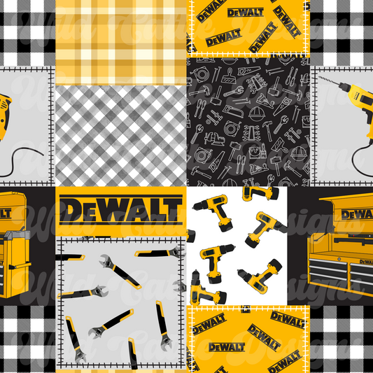 Yellow Tools Patchwork