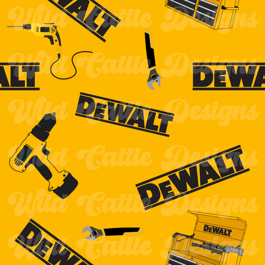 Yellow Tools Seamless