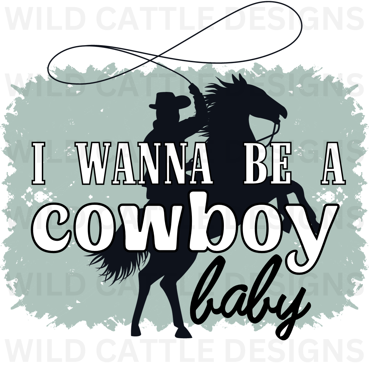 Cowboy Baby PNG