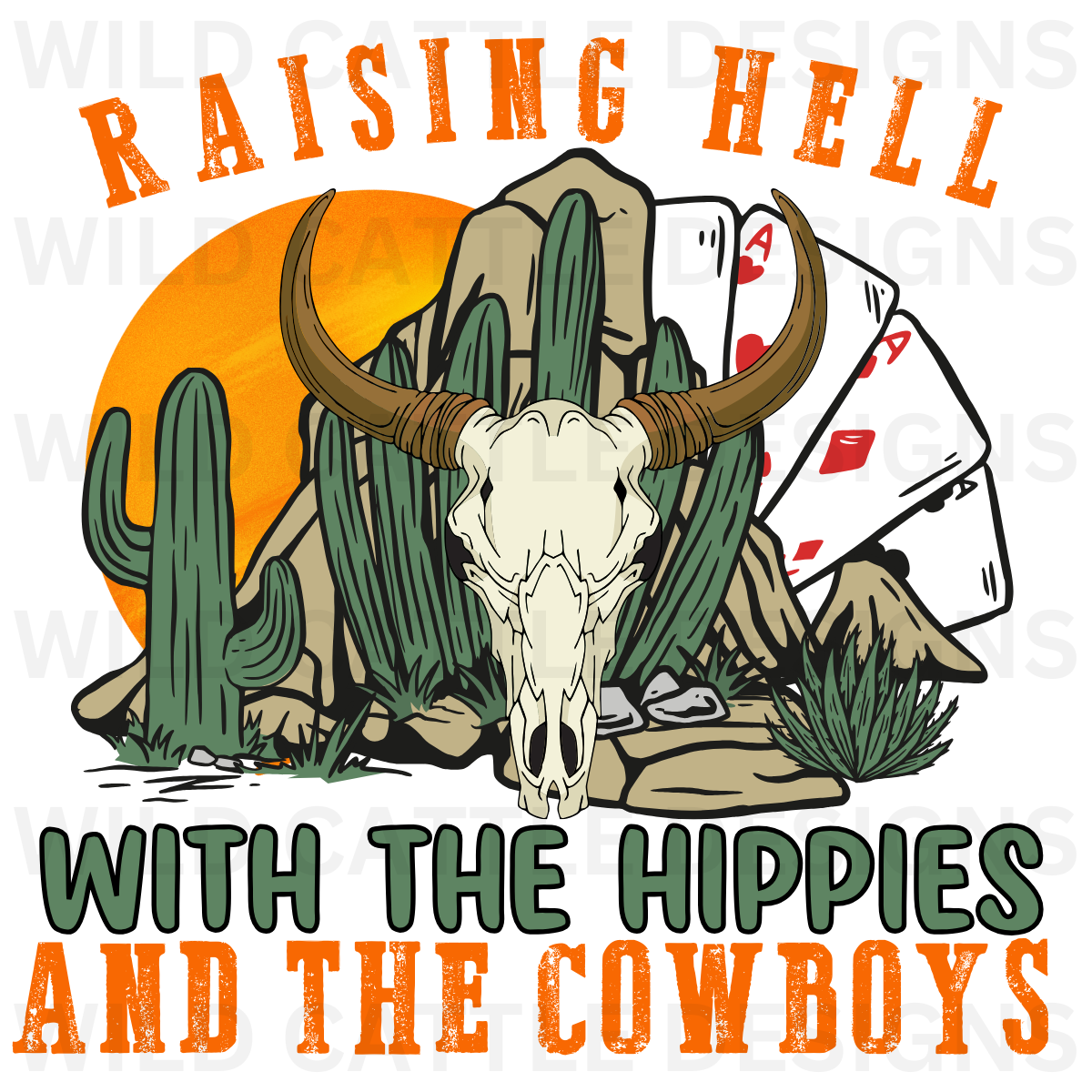 Hippies and Cowboys PNG