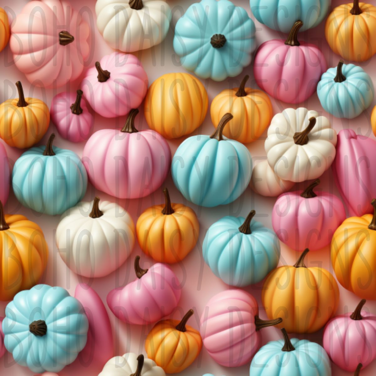 Pastel Pumpkins