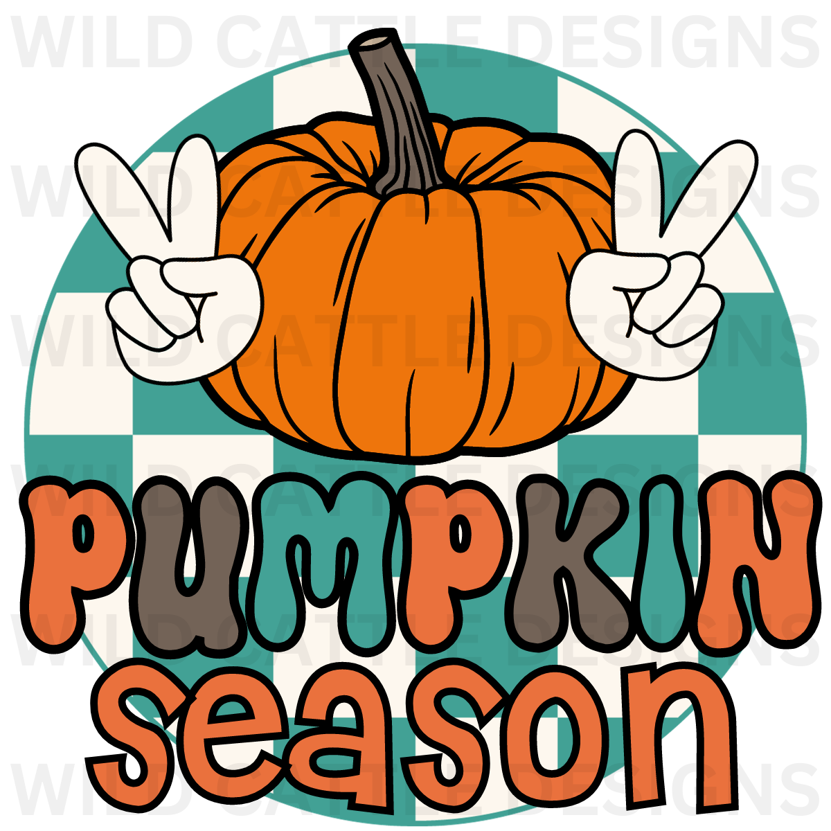 Teal Pumpkin Season PNG