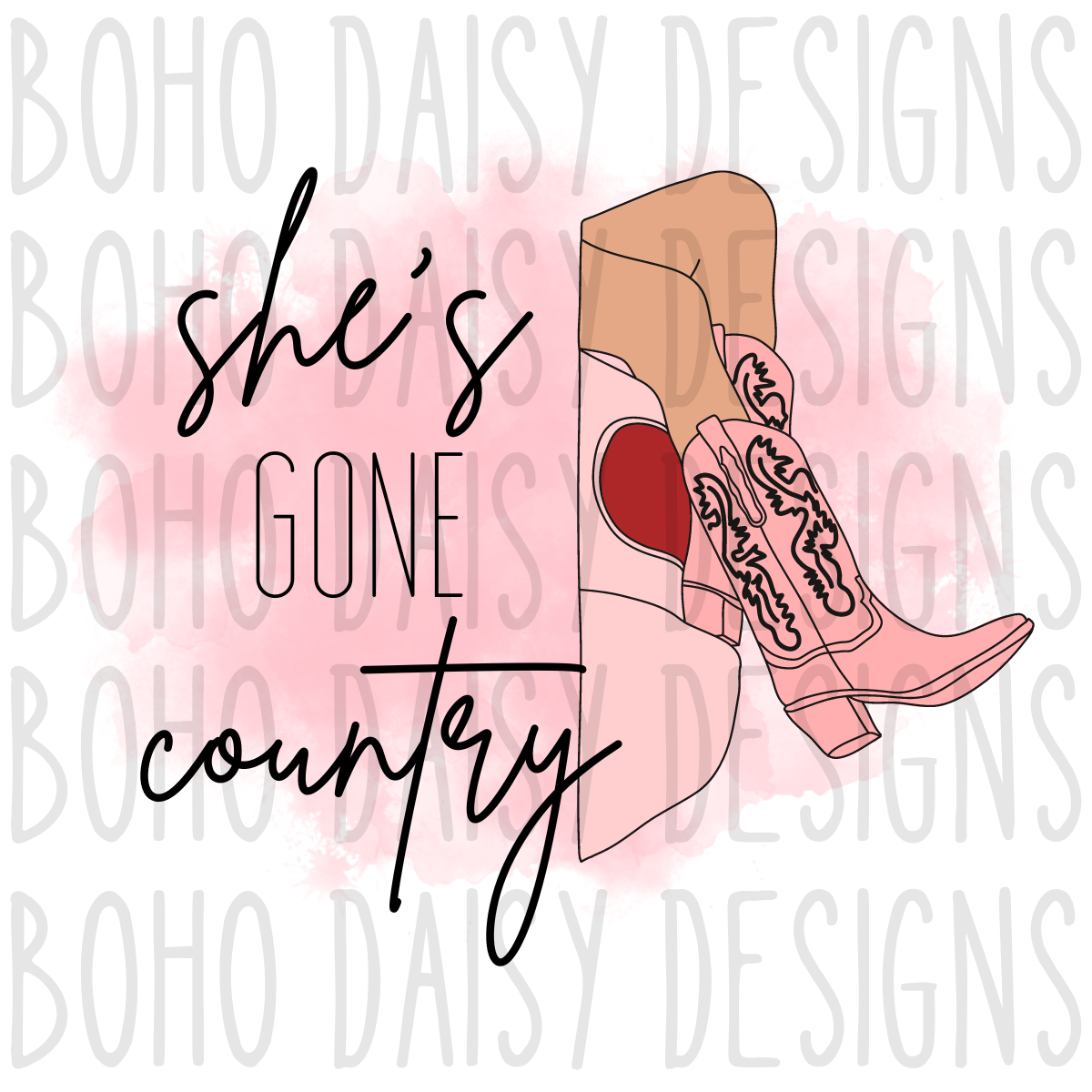 She's Gone Country PNG