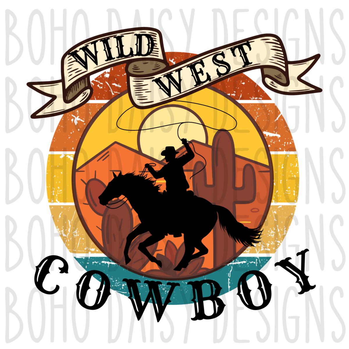 Wild West Cowboy PNG