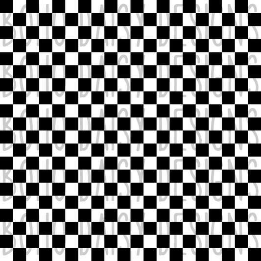 Black White Checker