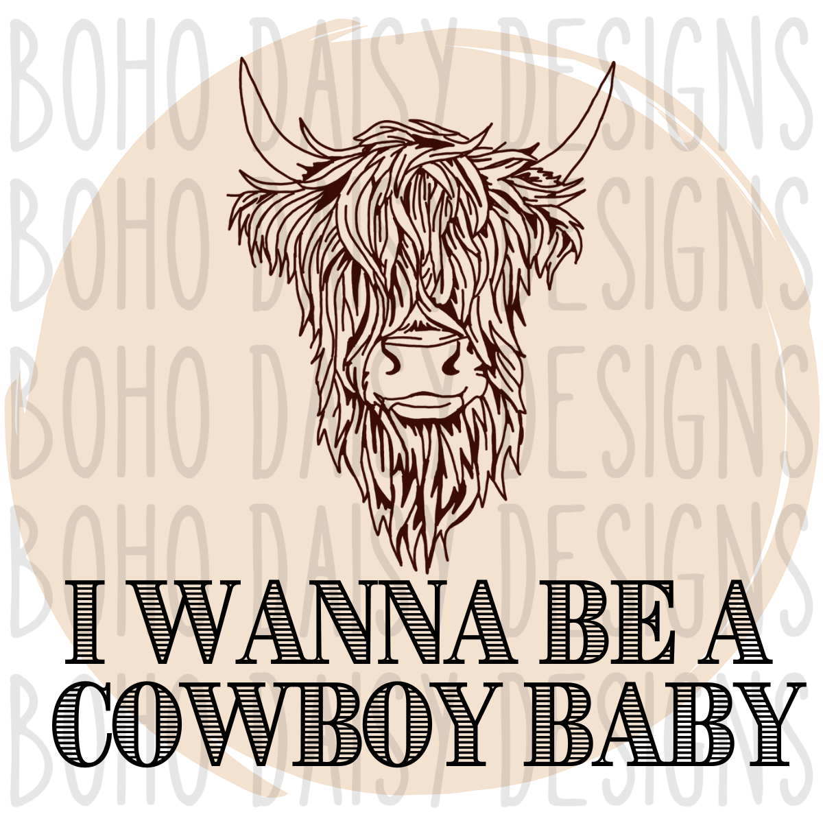 Cowboy Baby PNG