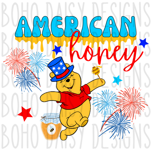 American Honey Bear PNG